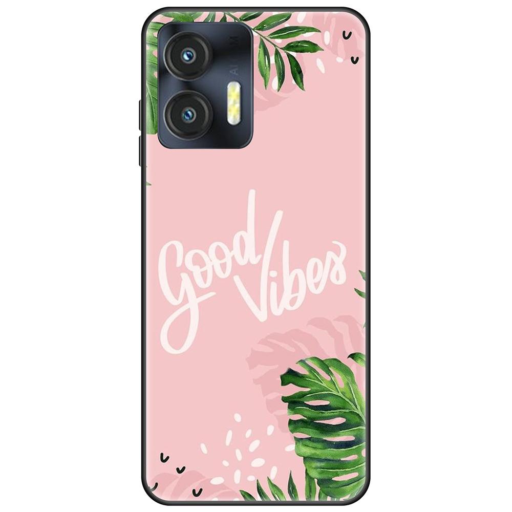For Oukitel C35 Svart Deksel Tpu Søt Tegneserie Bakdeksel på OukitelC35 Full beskyttelse støtsikker Ultratynn bumper