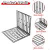 Corner Drain Wall Mounted Strainer Anti-Clogging Stainless Steel Shower for Bedroom