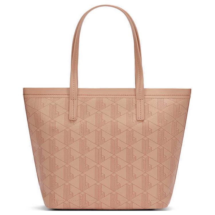 

Lacoste Fashionable PVC Tote Bag Women Tote Bags Pink Dark-Red NF5000ZE-Q57 Pink & Dark Red