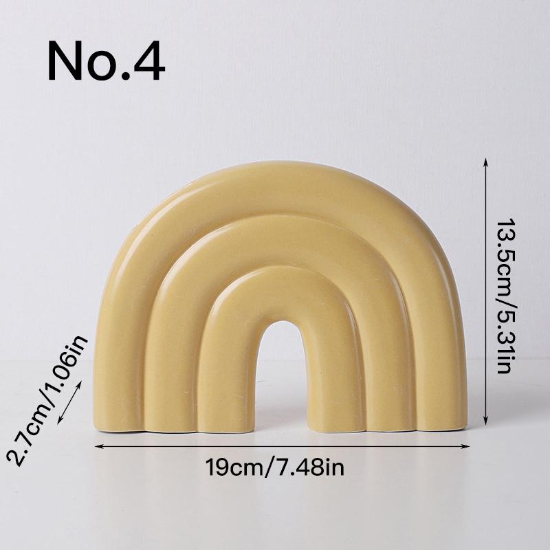 

Креативна ваза з розписом Кераміка Ваза для квітів Художній орнамент Квіткова композиція Домашній декор Прикраса саду Креативний подарунок No.4