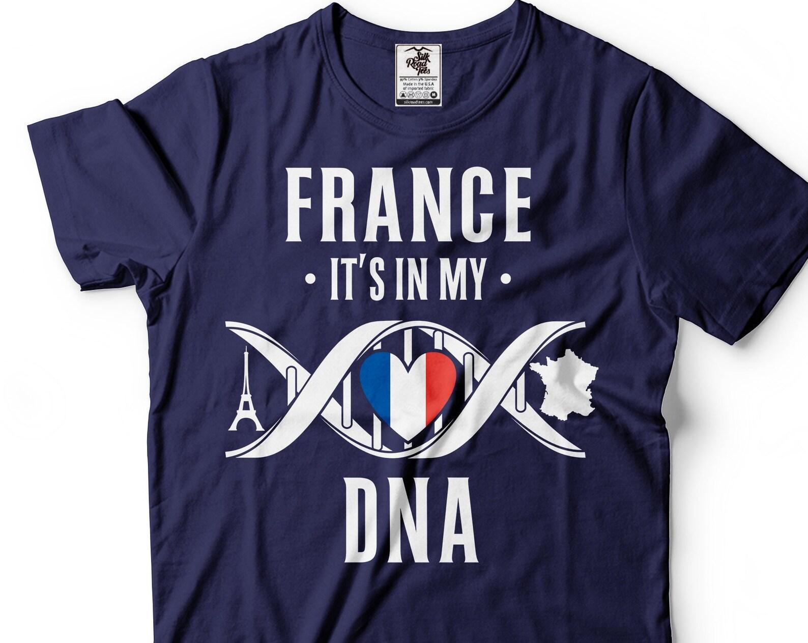 France Flag Shirt: Patriotic French Pride Unisex Tee 2XL