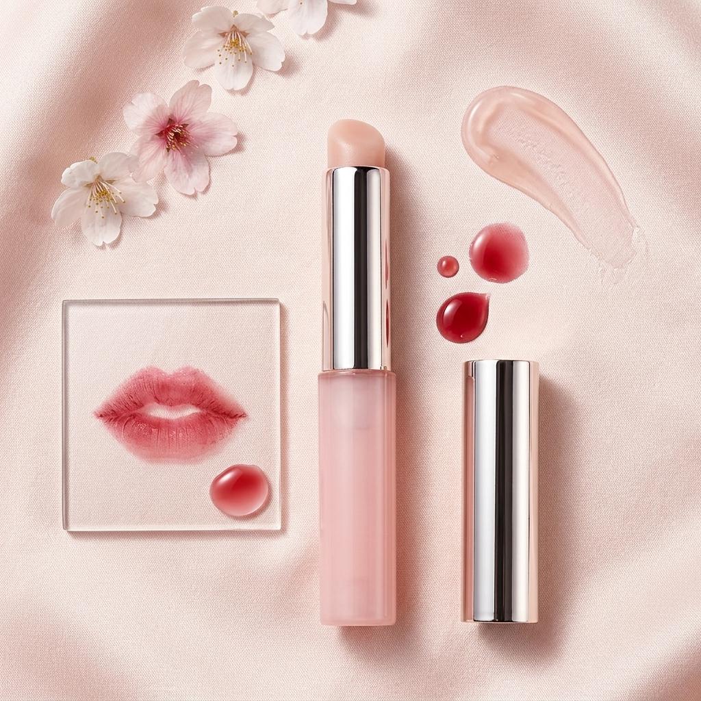 Silicone Lip Brush For Nail Glue Blending Makeup Tool With Ergonomic Handle