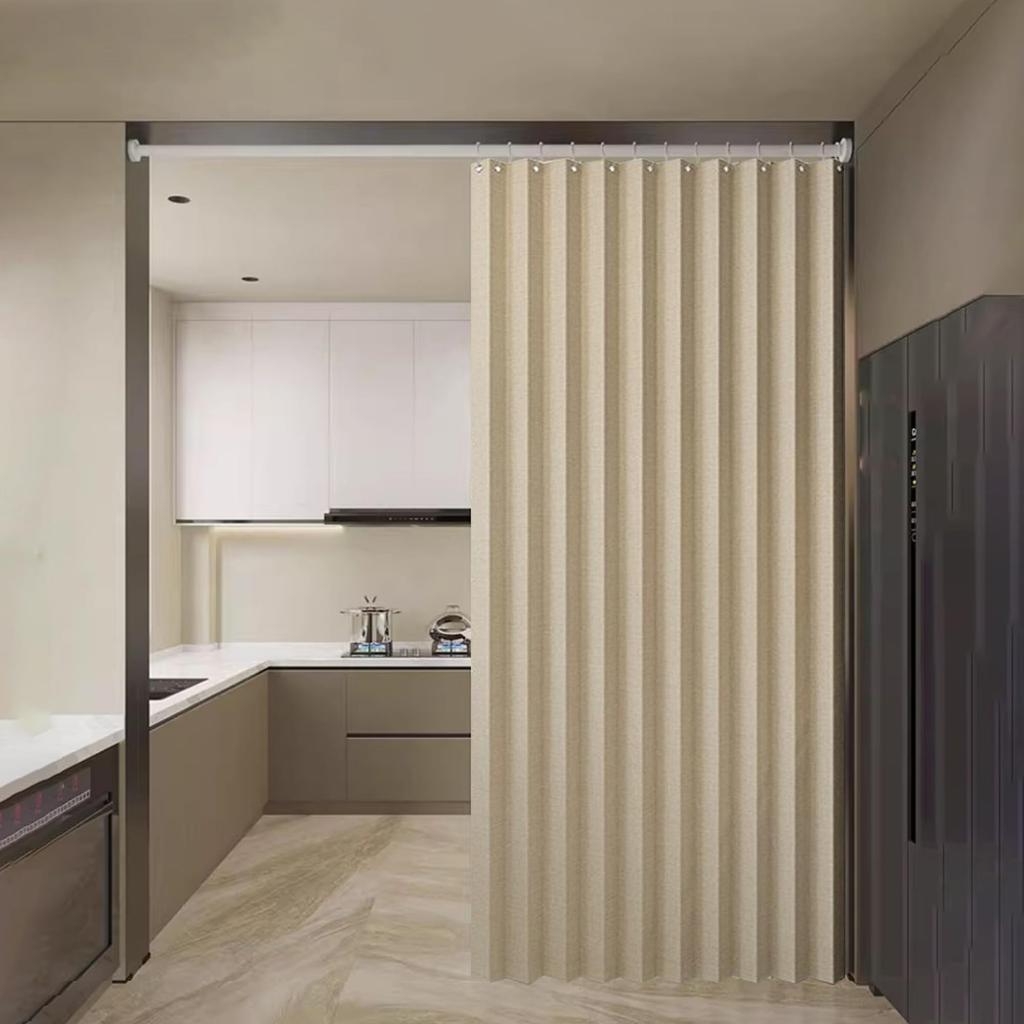 Muikayo Raumteiler Thermisch Kalt Organ Wärme Licht Energie Skandinavisch Raum Gedächtnis Einfache Privatsphäre UV Solide Maschine Geeignet für Wohnen Breite 100cm x