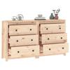 VidaXL Buffet Armoire de Rangement Organisateur de Maison Armoire de Salon Meuble de Salle de Séjour Intérieur 140x35x80 cm 3114079