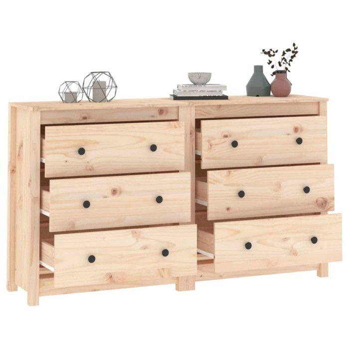 VidaXL Buffet Armoire de Rangement Organisateur de Maison Armoire de Salon Meuble de Salle de Séjour Intérieur 140x35x80 cm 3114079