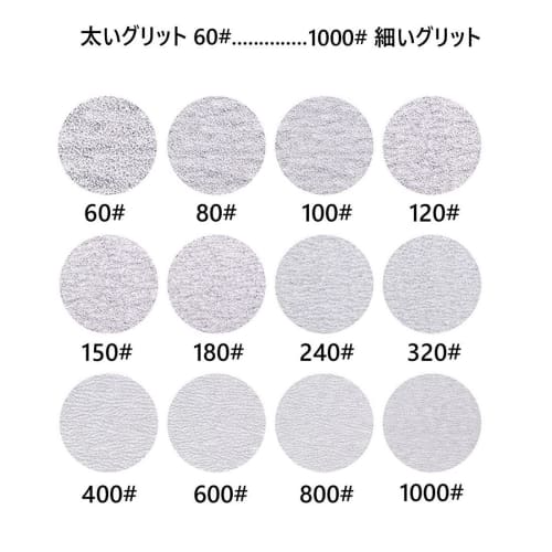 6"/150mm Round Magic Sandpaper Discs, 6-Hole Round, 150mm Diameter, 20 Sheets, Available In Grits #80, #120, #180, #240, #320, #600, and #800 (20 Piec