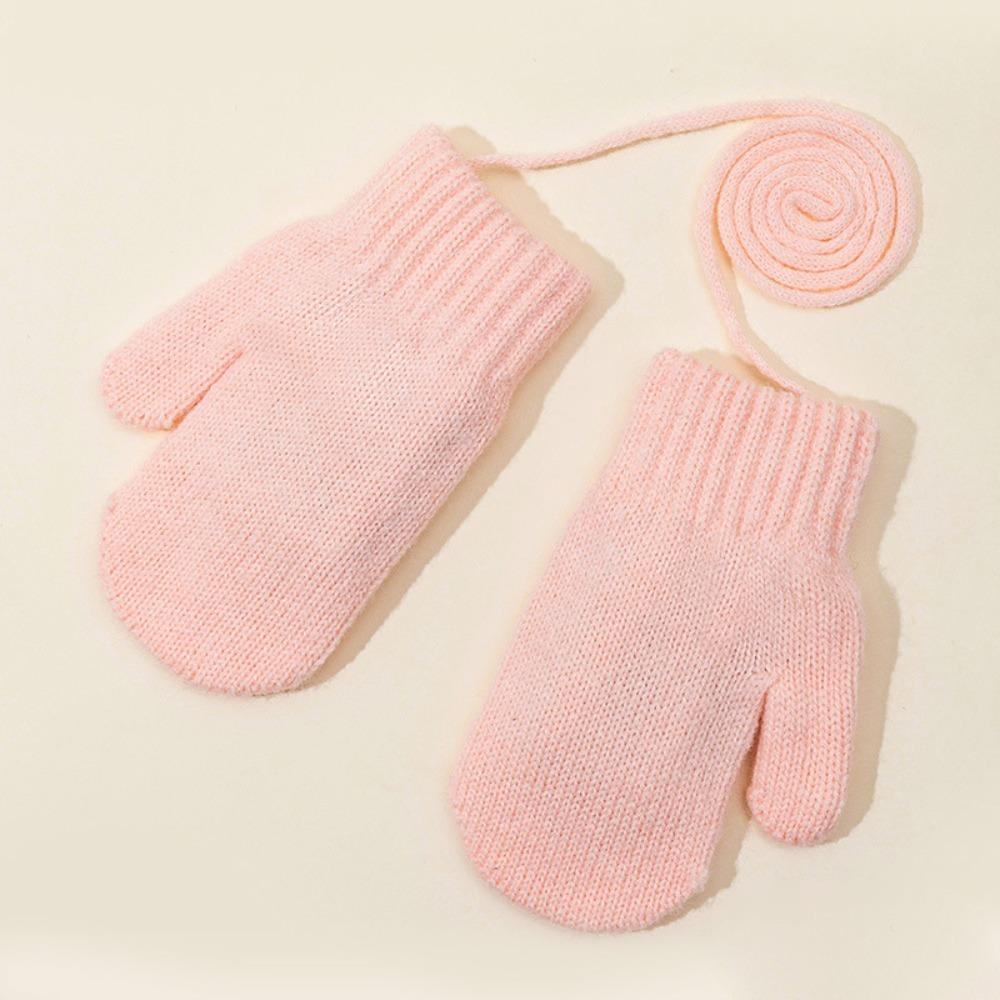 

Full Finger Winter Gloves Knitted Skiing Gloves New Driving Mittens Outdoor Sports 8