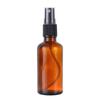 Amber Glass Essential Oil Spray Bottle, 5-100ml, Refillable for Cosmetic Serums.