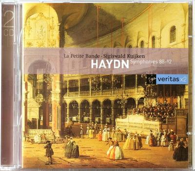 CD JOSEPH HAYDN - LA PETITE BANDE, SIG - Symphonies 88 - 92 724356156722 Virgin Veritas 1999 Europe Classical Used