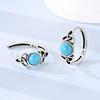 925 Sterling Silver Pendant Earrings Hoop Earrings Dreamcatcher Celtic Knot Cross Earrings for Women Party Fashion Jewelry Gifts