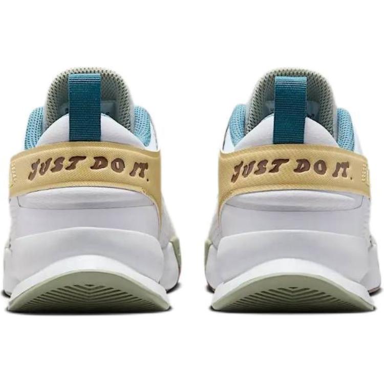 Nike Crosscourt GS White Mink Brown Yellow Kids Sneakers Summit-White Team-Gold Soft-Yellow HV6008-121