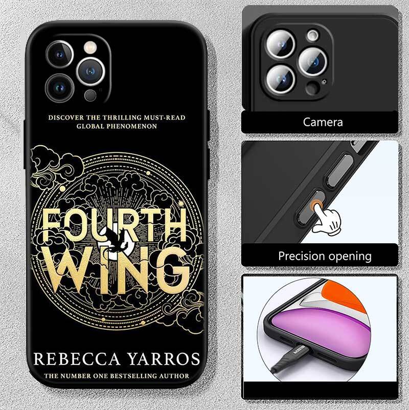 Fourth wing dragons Phone Case for Redmi Note 12 12S 12C 13 13C 13R 14 14S 14R 14C 11A 13X A3 A3X A4 A5 Pro Max Plus