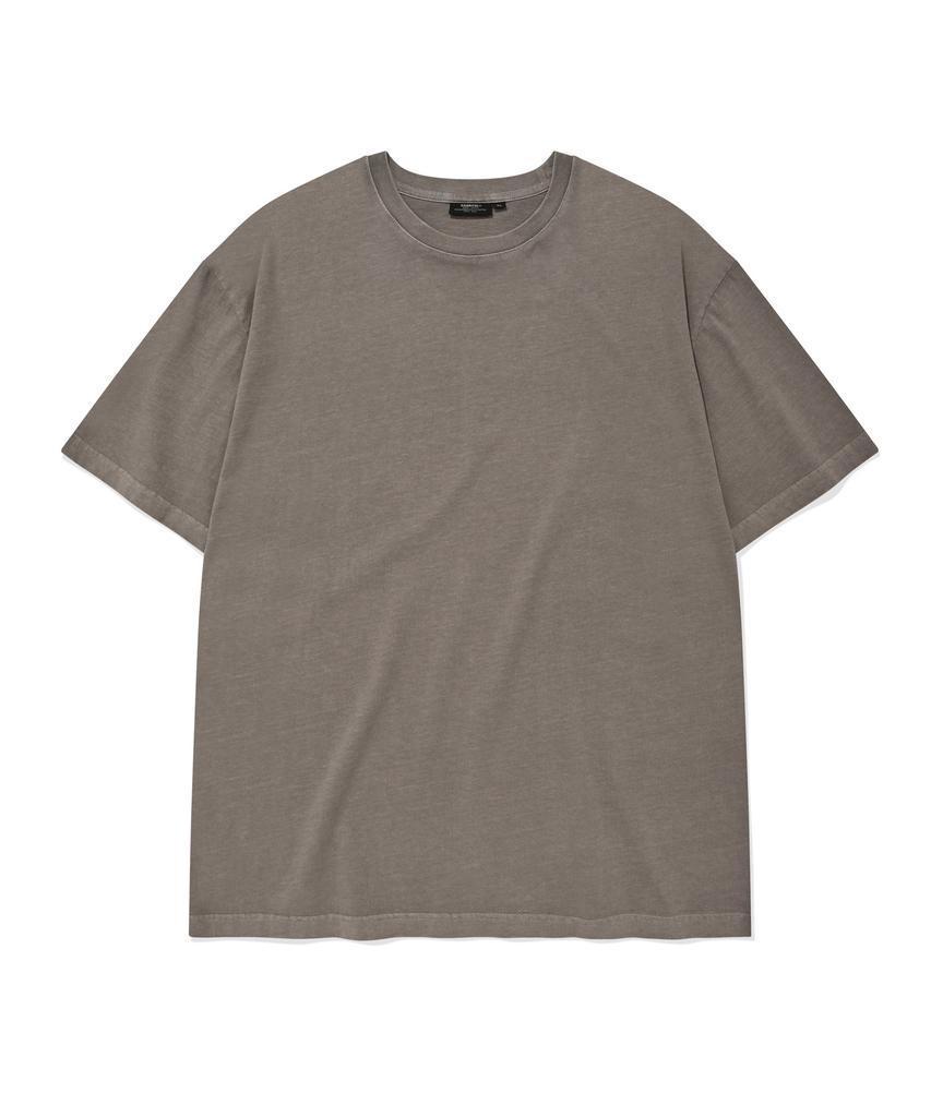 Kaneitei Pigment Washed Short Sleeves (Brown)