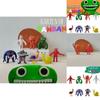 Colorful Garden Banban Pvc Figures Rainbow Monster Kindergarten Dolls