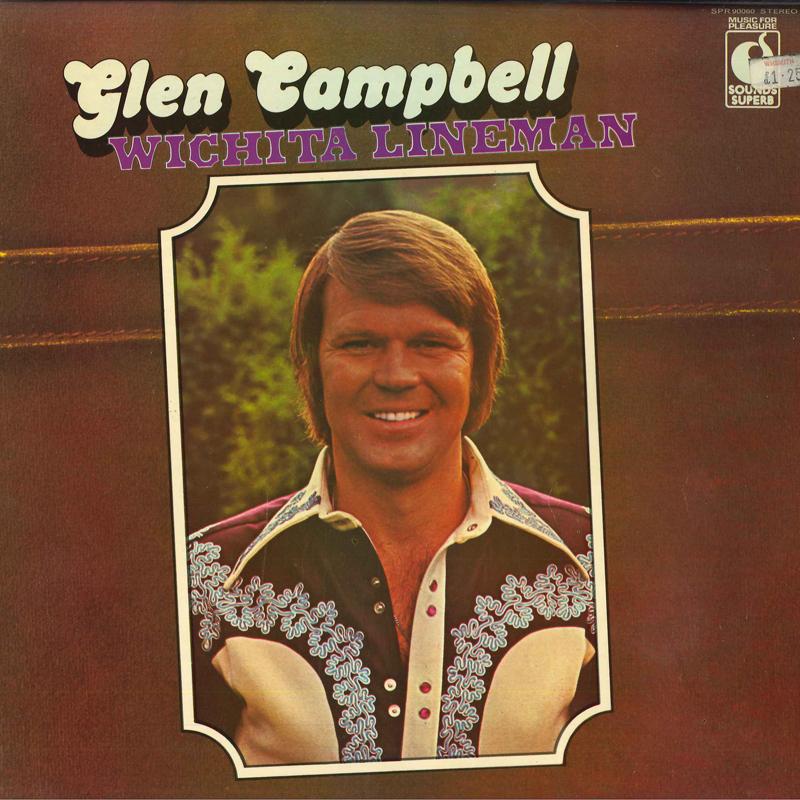 

LP Record GLEN CAMPBELL - Wichita Lineman SPR90060 CAPITOL 1975 UK Rock Used