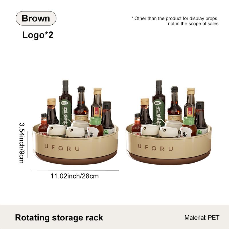 UFORU Multifunctional Adjustable Kitchen accessories Large Capacity Home Condiment Organizer Box