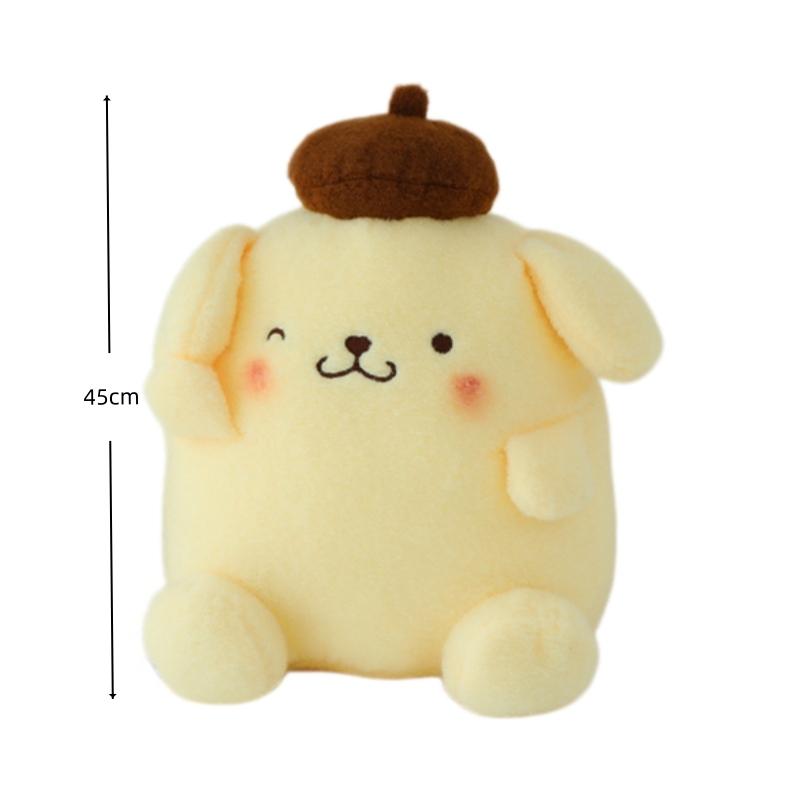Kawaii Pompompurin Plush Pillow Toys Soft Pillow Gift Lovely Pom Pom Purin Doll For Kids Room Decor Xmas Birthday Gifts