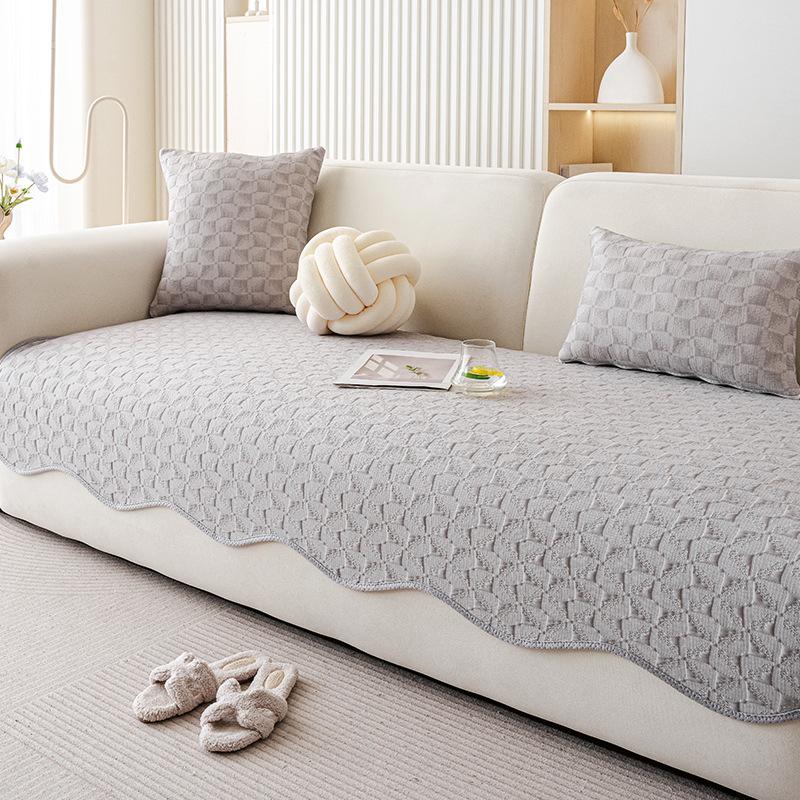 Special-shaped irregular ice silk sofa cushion 2025 summer new non-slip mat seat cushion simple and advanced heat dissipation pad