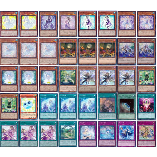 [Deck Sale] Rokka Aroma Deck Pre-built Deck with Sleeves: Rokka Fairy Snowdrop, Aromalilith - Rosalina, and Rokka Fairy Button