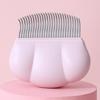 1Pcs Multi-Purpose All Hair Lengths Pet Grooming Brush Shell Shape Self-Cleaning Massage Comb Ergonomic Pet Comb Pet Cat Dog