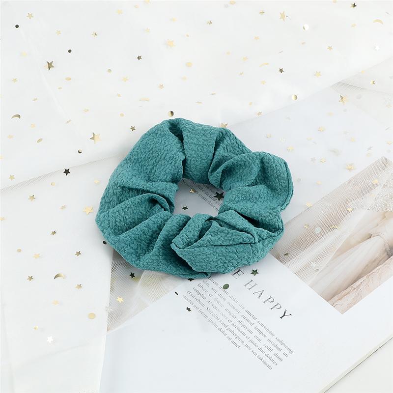 60 Styles Women Girls Satin Scrunchie Candy Color Hair Ties Rope Elastic Fashion Hair Bands Vintage Simple Hair Accessories Gift
