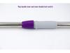 Stainless Steel Flat Mop Handle 22mm - Reinforced Replacement Dust Rod