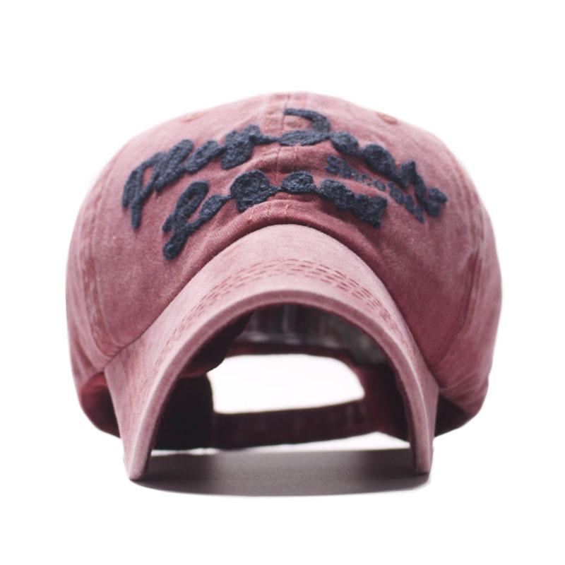 Washed Men's Baseball Cap Trendy Versatile Casual Embroidery Cap Hat Fashion New Women