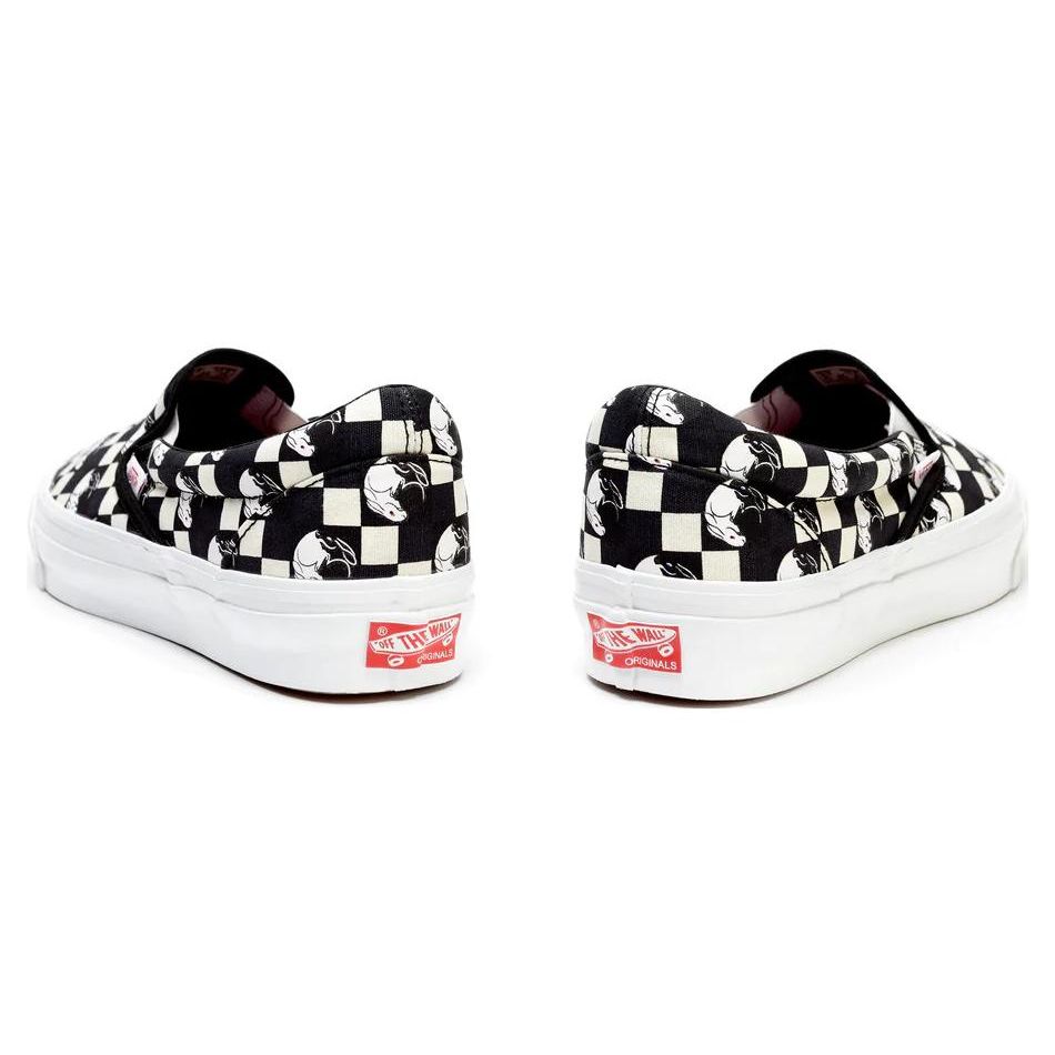 Vans OG Classic Slip-On LX Year of the Rabbit - Black Unisex Sneakers White VN0A32QNBML