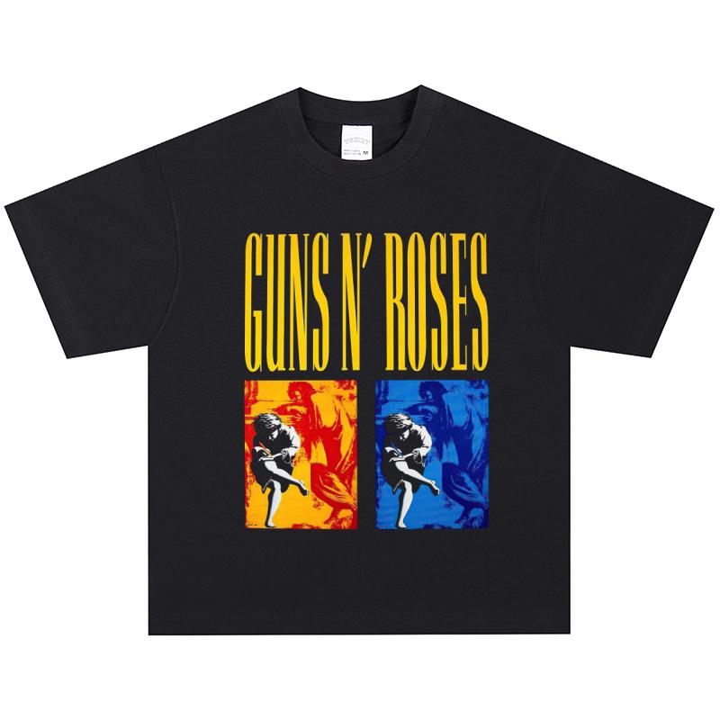 Футболка Guns N Roses, Мягкая ткань, Повседневная M