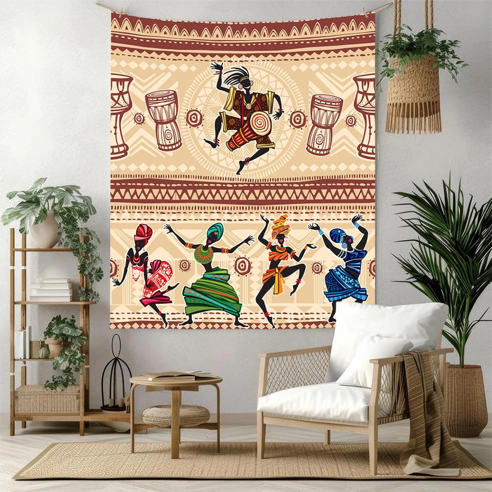 Afrikanischer Stil Wanddekoration Wandteppich Kunst Für Haustier-Gedenken Geburtstag Hochzeitsparty Hintergrund Familiengeschenk