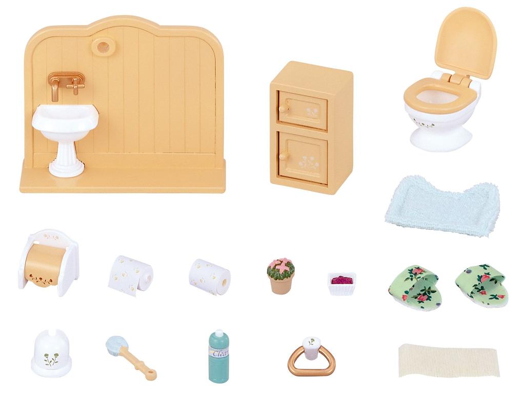 Sylvanian Families Møbler [Toalettsett] Ka-606 ST Merket Leke Dukkehus for Aldre 3 og Oppover, Sylvanian Families av Epoch