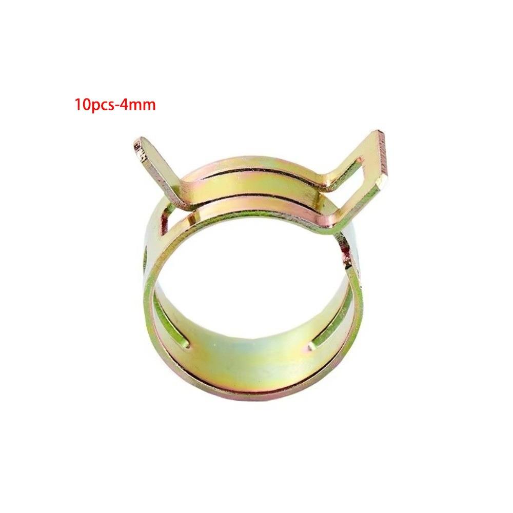 10PCS Practical Fastener 4mm-13mm Water Tube Clamps Spring Clip  For Motorcycle Scooter Car Vehicle