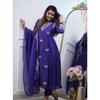 Indian Pakistani Ethnic Kurta Pant Dupatta Set Bollywood Wedding Wear Kurti Set