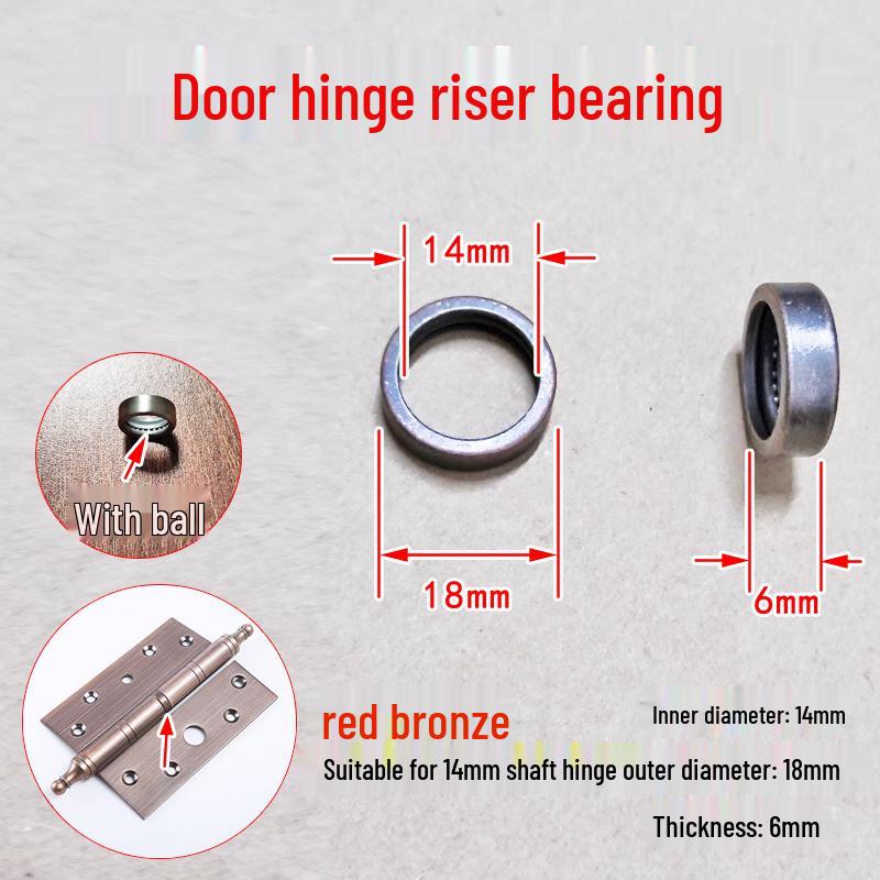 Stainless Steel Main Door Detachable Hinge with Ball Bearing Washer Shim