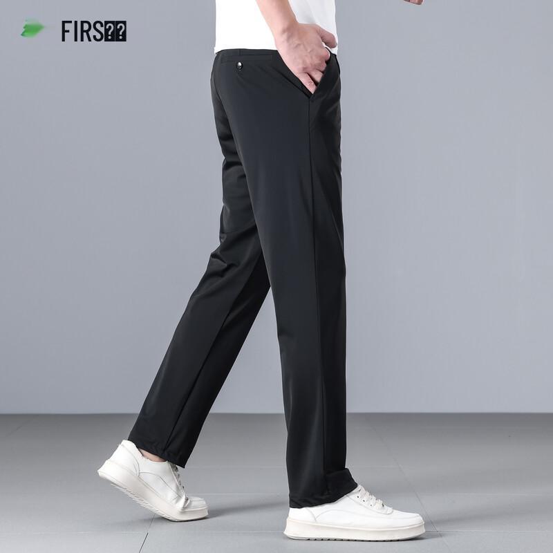 FIRS Men's Wrinkle-Resistant Lightweight Casual Business Pants