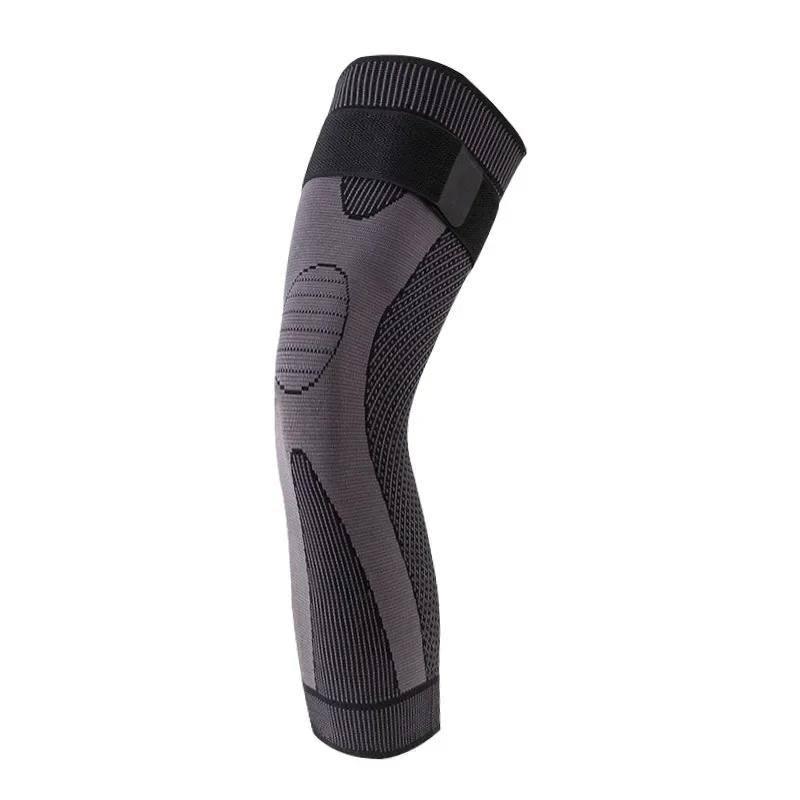 

Elastic Compression Knee Pads Support Long Warm Kneepad Brace for Volleyball Running Sport Sleeve Protector 1Pc S weigth 38-50KG