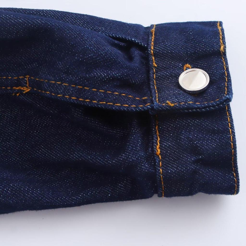 2025 Spring Women's Adjustable Waist Denim Jacket