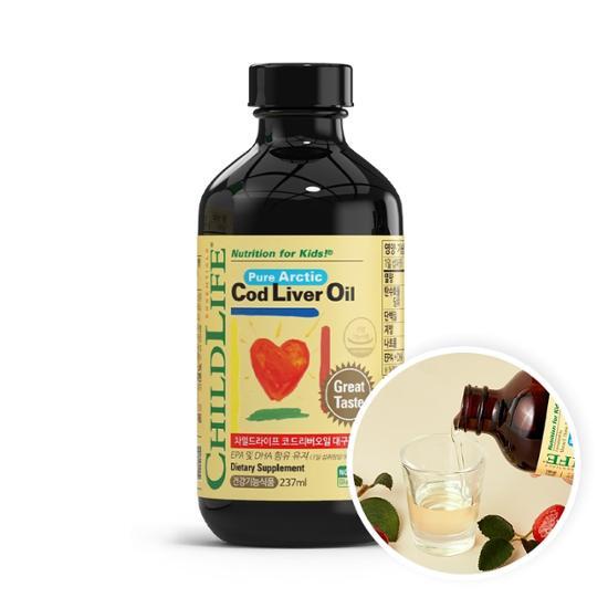 

Childlife Cord River Oil Cod Liver Oil 237ml, Korean health food