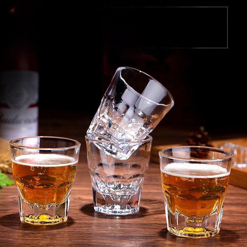 ZISIZ Octagonal Tempered Glass Cup