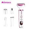 Five-in-One Women's Electric Shaver & Hair Trimmer with Digital Display