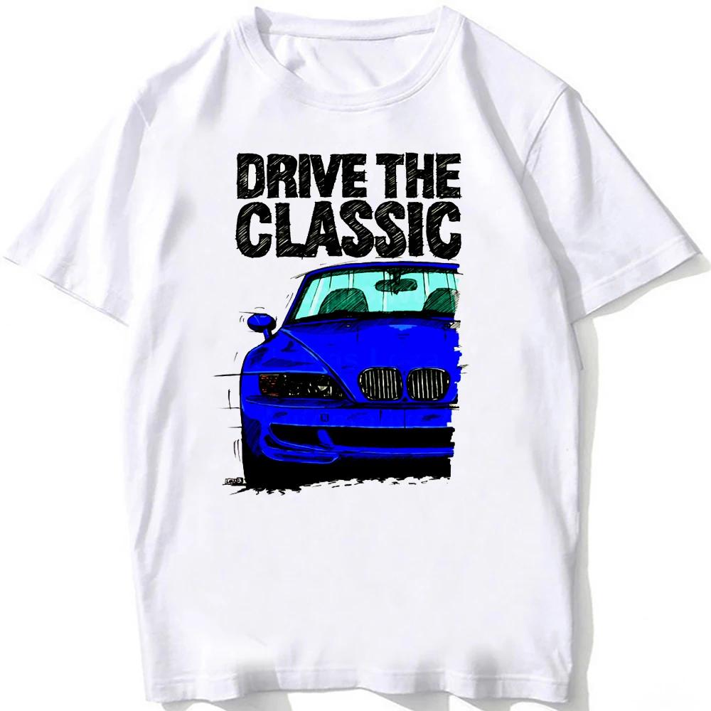 New Summer Men Short Sleeve Drive The Classic Z3 M Coupe Sport T-Shirt Hip Hop Boy Casual White Tees 90's Harajuku Tops