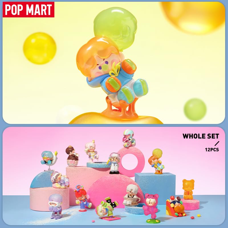 PINO JELLY Sweet Like Me Series Pop Mart Gachapon Blind Box Figure Plastic Model Premium Toy PVC Soft Vinyl Original Character Birthday Gift [1 Piece]