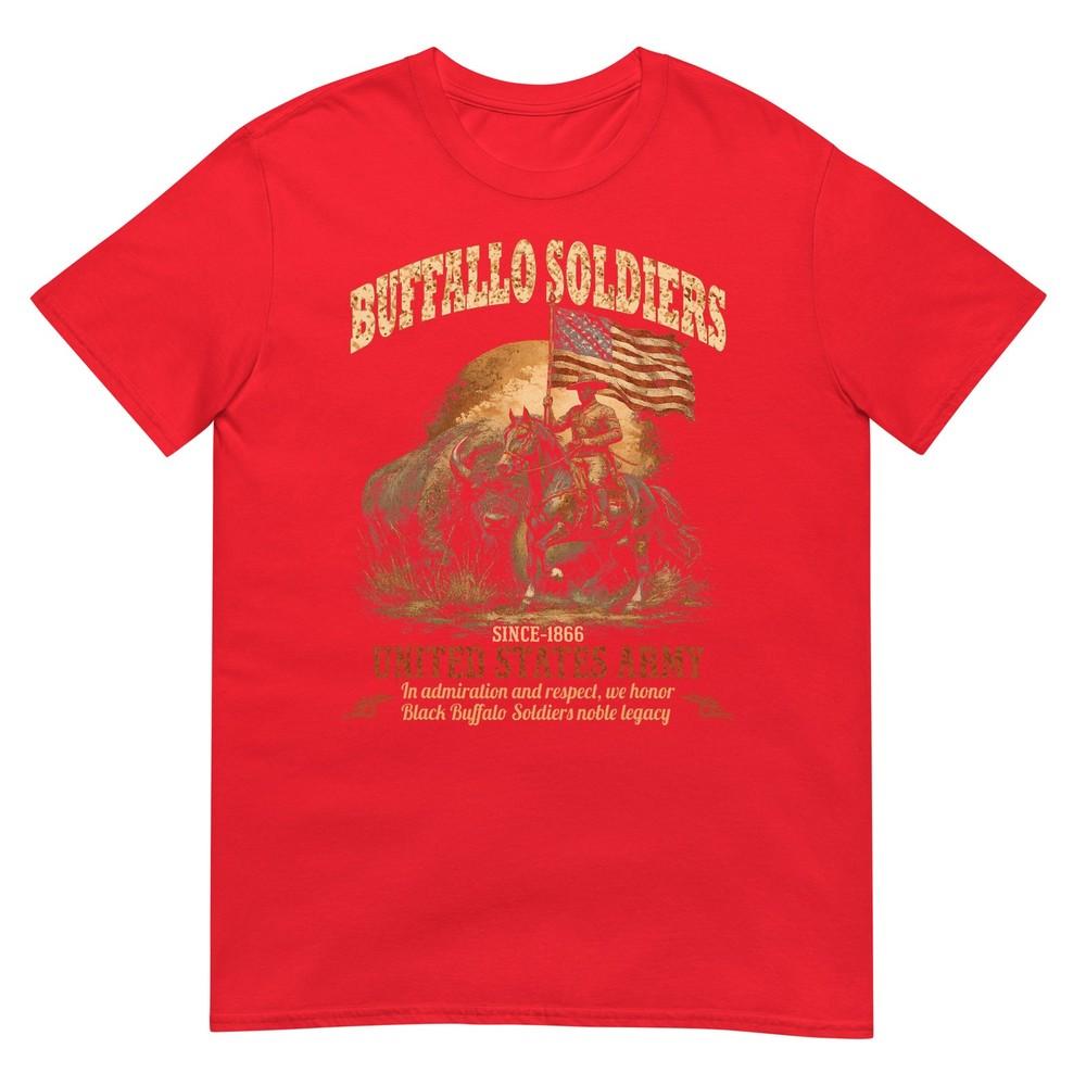 Buffalo Soldiers African American Black History Military Us TShirt S