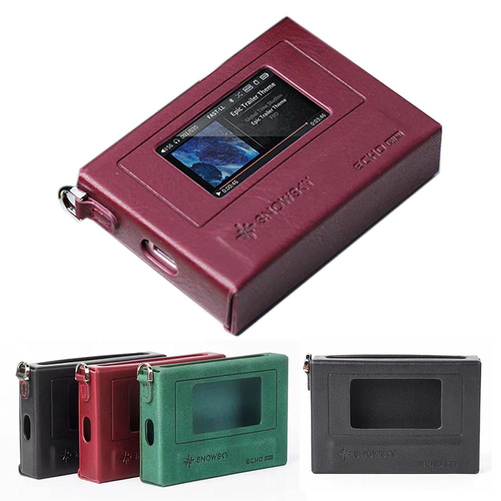 Mini MP3 Player Schutzhülle Tragbare Musik-Player Schutzhülle Für FiiO SK-ECHO Tragbare PU Retro Bunte Hülle Kundenspezifisch