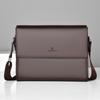 New Lychee Pattern Shoulder Bag Crossbody Men's Bag Business Diagonal Backpack Briefcase