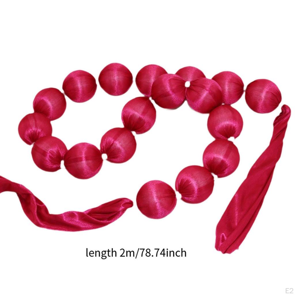 Foam Ball Garland Banner Crafts Making Decor Wedding Decoration Handmade for Bridal Shower