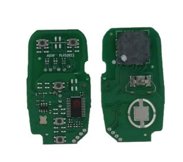 Buick BK 5-Button 433MHz Smart Card Remote Control Motherboard for SUV
