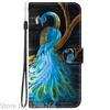 Elegante Portafoglio Colorato con Fiore Custodia per Telefono per Samsung Galaxy A27 5G SM-A276 A 27 Copertura in Pelle Flip Magnetica Carino Modello 3D Capa