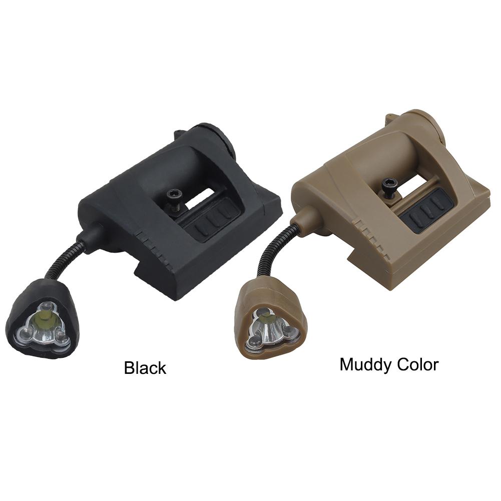 Tactical Helmet Light Charge Mpls 4 Modes Green Red IR Laser Helmet Lamp Energy Saving Hunting Military Helmet Flashlight