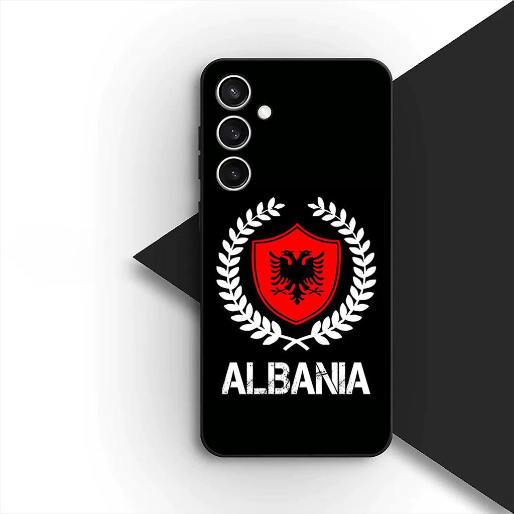 Casing for Xiaomi Redmi Note 13 14 Pro Plus ProPlus 14C 13C Pro+ 5G Phone Cover Protective Case Albania Albanians Flag